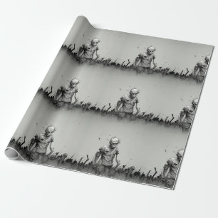Papel de regalo zombificado