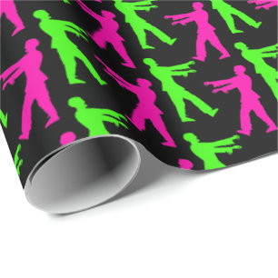 Papel De Regalo Zombis