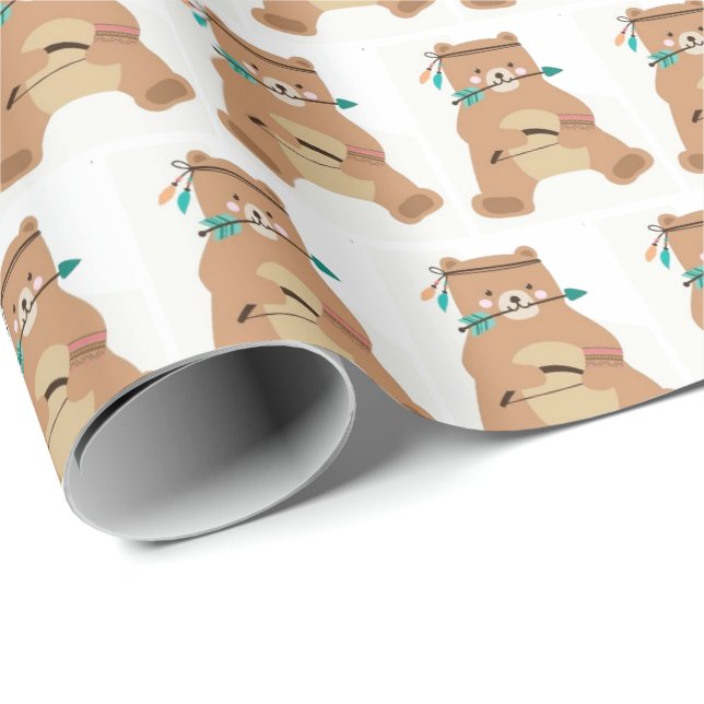 Papel de relleno - Bebé valiente (Esquina del rollo)