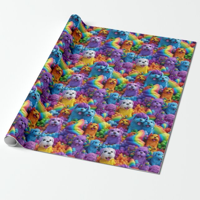Papel de relleno - Cachorros de orgullo 1 (Desenrollado)
