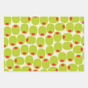 Papel de relleno de aceitunas ricas