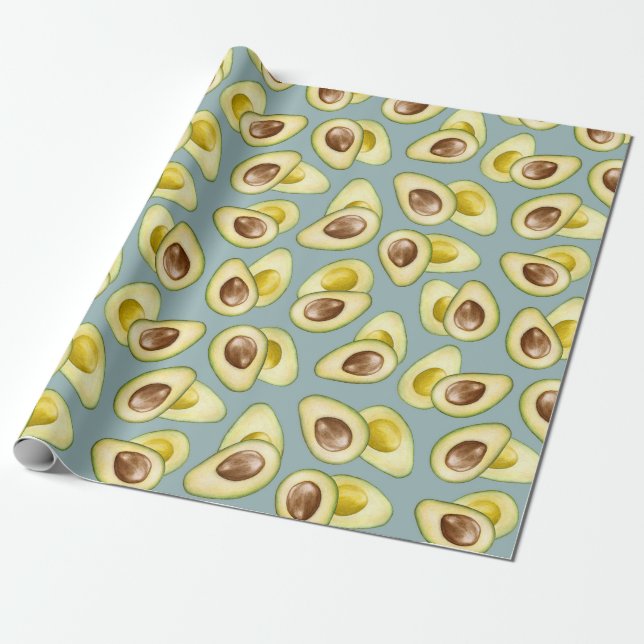 Papel de relleno de aguacate (Desenrollado)