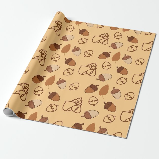 Papel de relleno de avellanas sin foco para el oto (Desenrollado)