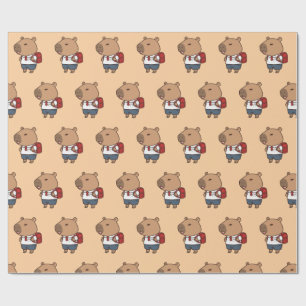 Papel de relleno de Capibara Regalo divertido y