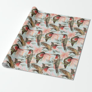 Papel de relleno de colibrí