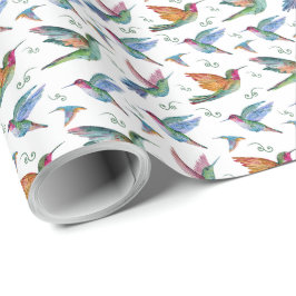 Papel de relleno de colibrí