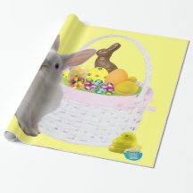 Papel de relleno de conejo de Pascua
