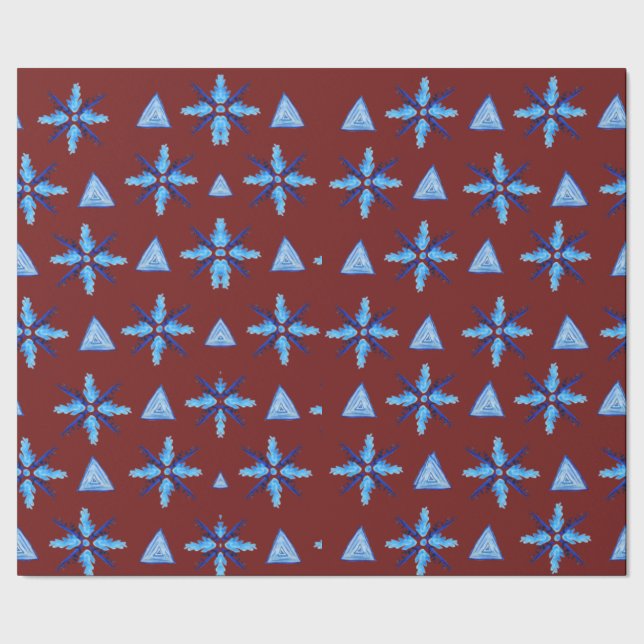 Papel de relleno de copos de nieve (Costura)