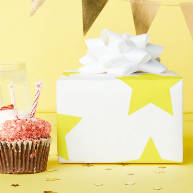 Papel de relleno de estrellas (Fiesta de cumpleaños )
