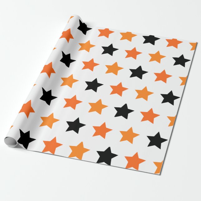 Papel de relleno de estrellas de Halloween (Desenrollado)