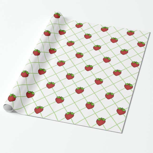 Papel de relleno de fresas (Desenrollado)