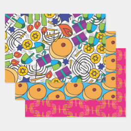 Papel de relleno de Hanukkah