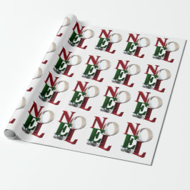 Papel de relleno de Joyeux Noel, Feliz Navidad