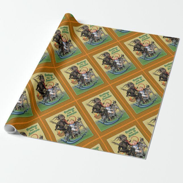 Papel de relleno de Krampus (Desenrollado)