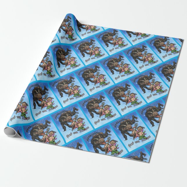 Papel de relleno de Krampus (Desenrollado)
