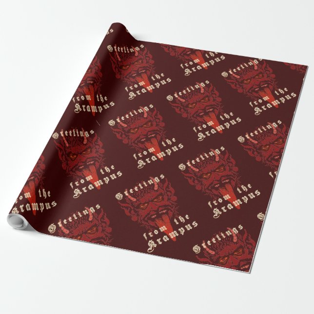 Papel de relleno de Krampus (Desenrollado)