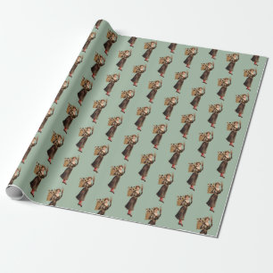 Papel de relleno de Krampus para mujeres 2