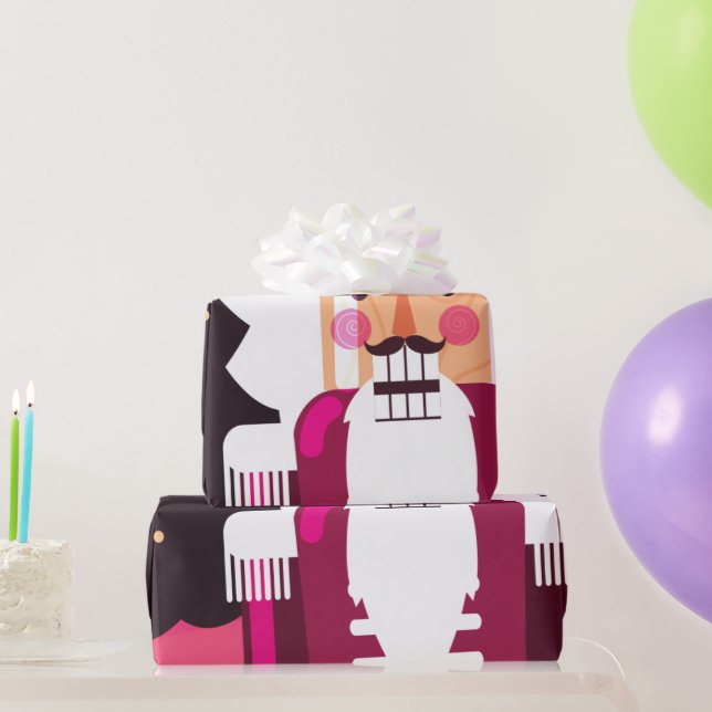 Papel de relleno de nutrias para Navidades festivo (Regalos de fiesta)