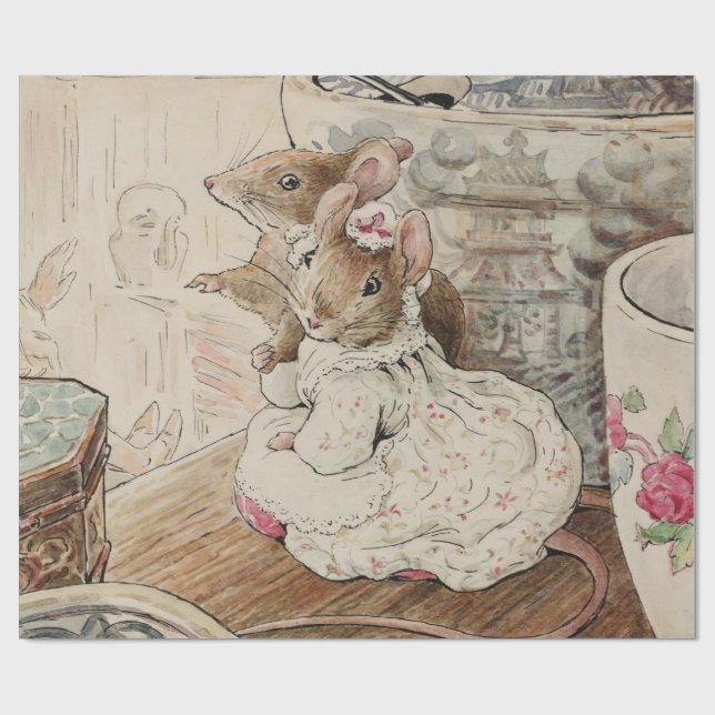 Papel de relleno de Peter Rabbit (Superficie plana)