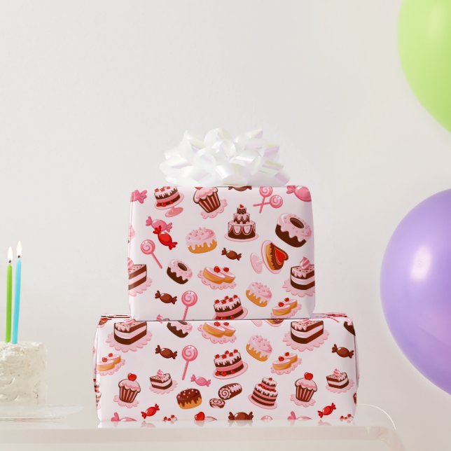 Papel de relleno de postre dulce (Regalos de fiesta)