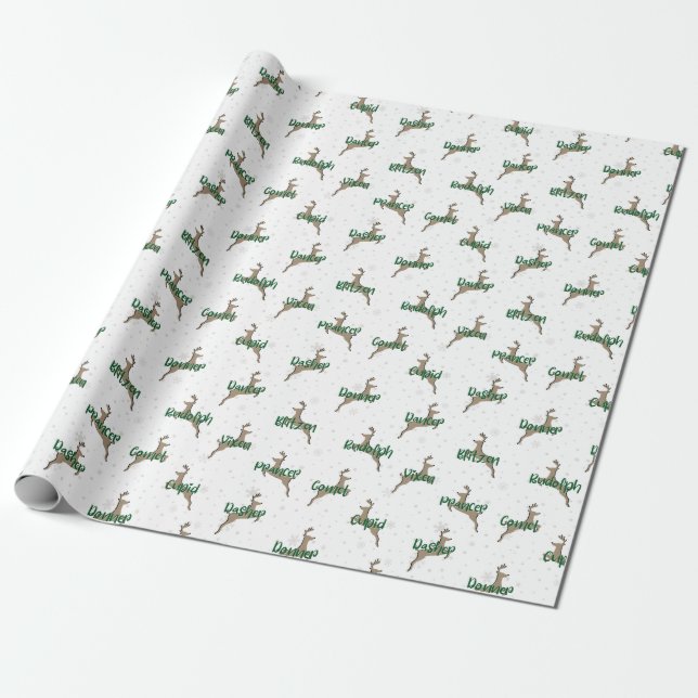 Papel de relleno de Rudolph (Desenrollado)