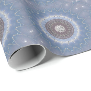 Papel de relleno de solsticio de invierno Mandala