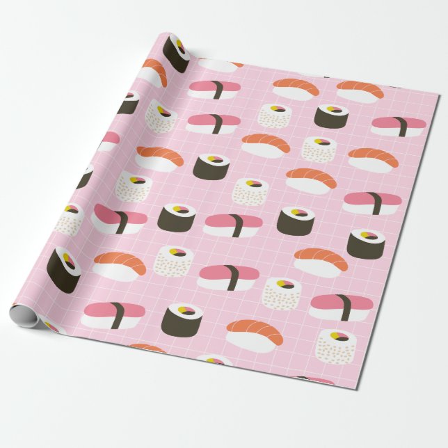 Papel de relleno de sushi mate (Desenrollado)