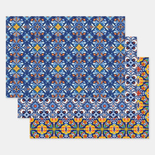 Papel de relleno de Talavera mexicano