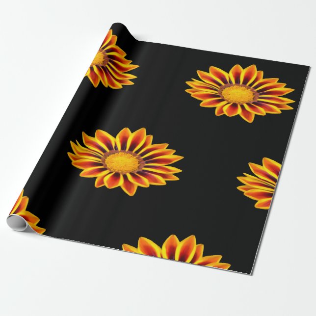 Papel de relleno de tigre Gazania (Desenrollado)