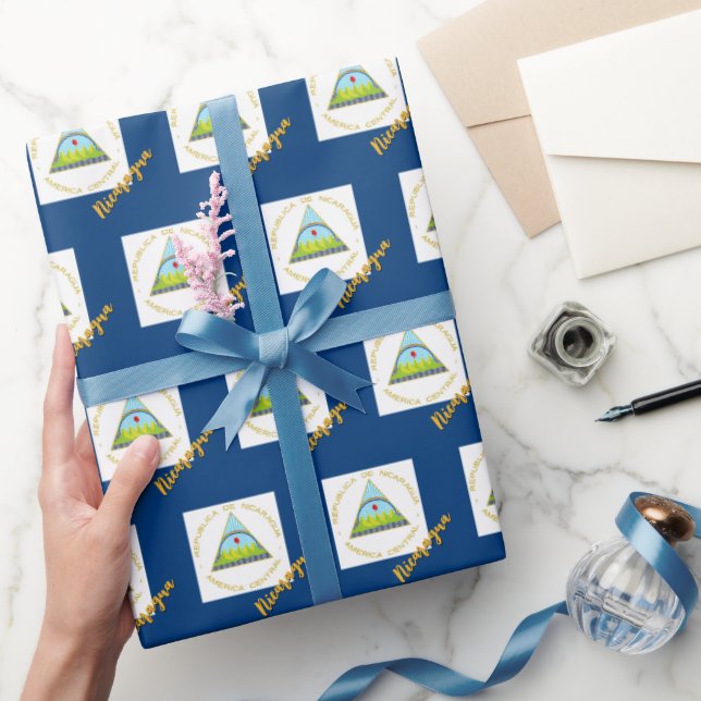 Papel de relleno en Nicaragua, patriotas de bander (Regalar)