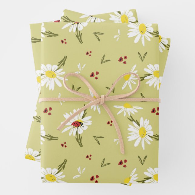 Papel de relleno para Daisies y Ladybugs (In situ)