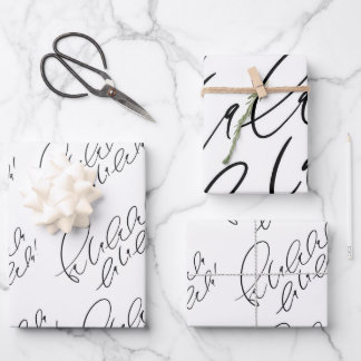 Papel de relleno para Fa la la la Holiday