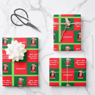 Papel de relleno para Navidades Biden y Harris San