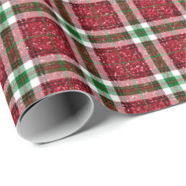 Papel de relleno para Navidades de purpurina