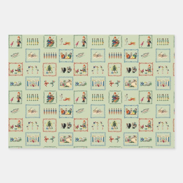 Papel de relleno para Navidades King Nutcracker (Anverso)
