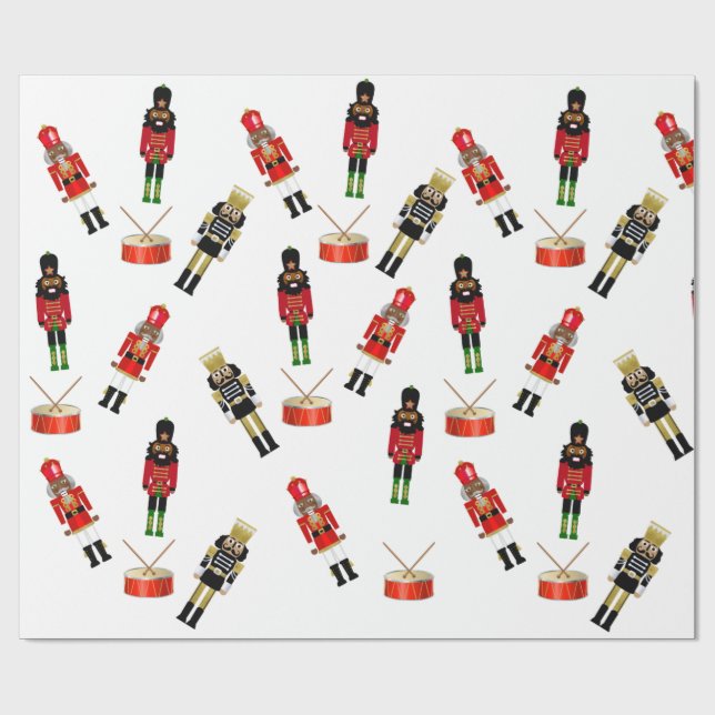 Papel de relleno para Navidades negros (Superficie plana)