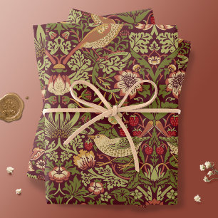 Papel de relleno para William Morris Strawberry Th