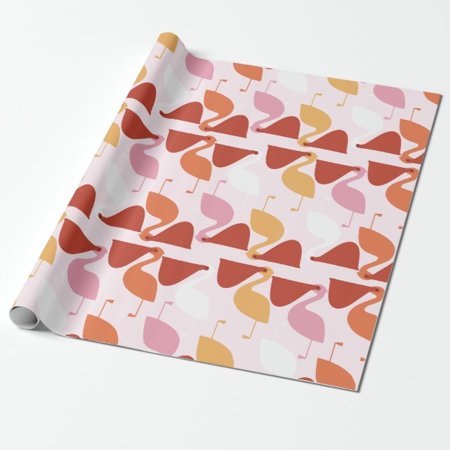Papel de relleno pelicano (Desenrollado)
