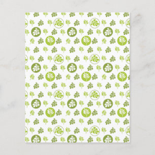 Papel de reserva de hojas verdes tropicales