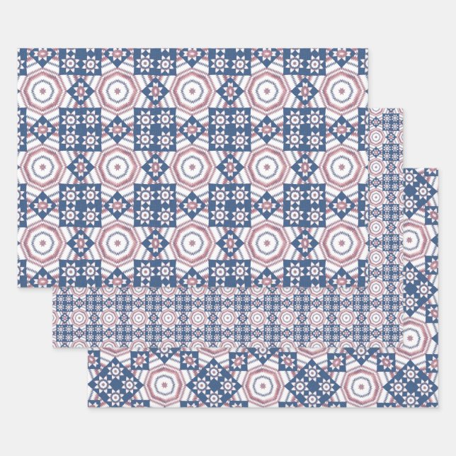 Papel de revestimiento de estuche de trama de estr (Set)