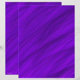 Papel de Scrapbook Campo de Trigo Púrpura Hoja 2 C