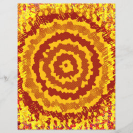 Papel de Scrapbook de Flor Abstracta de ET Páginas