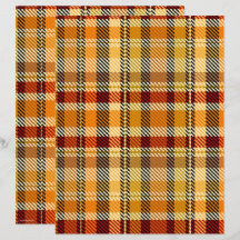 Papel de Scrapbook ET Plaid Página 2 Caras