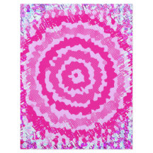 Papel de Scrapbook Flor Abstracta Rosa en Hoja a G