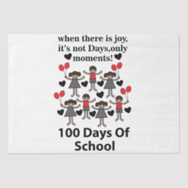 Papel De Seda 100 Días De Escuela