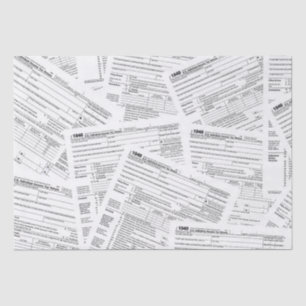 Papel De Seda 1040 Formularios de impuesto sobre la renta