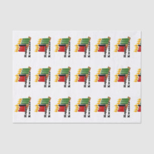 Papel De Seda 12-26 Feliz Kwanzaa