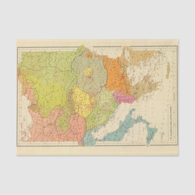 Papel De Seda 16 un europeo etnográfico (Anverso)