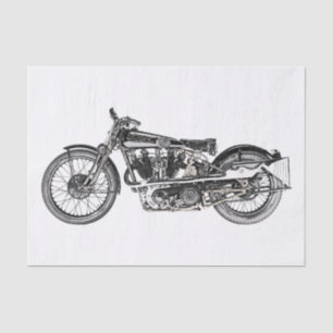 Papel De Seda 1929 Brough Superior Motorcycle