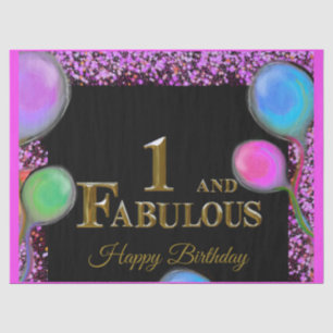 Papel De Seda 1er Cumpleaños 